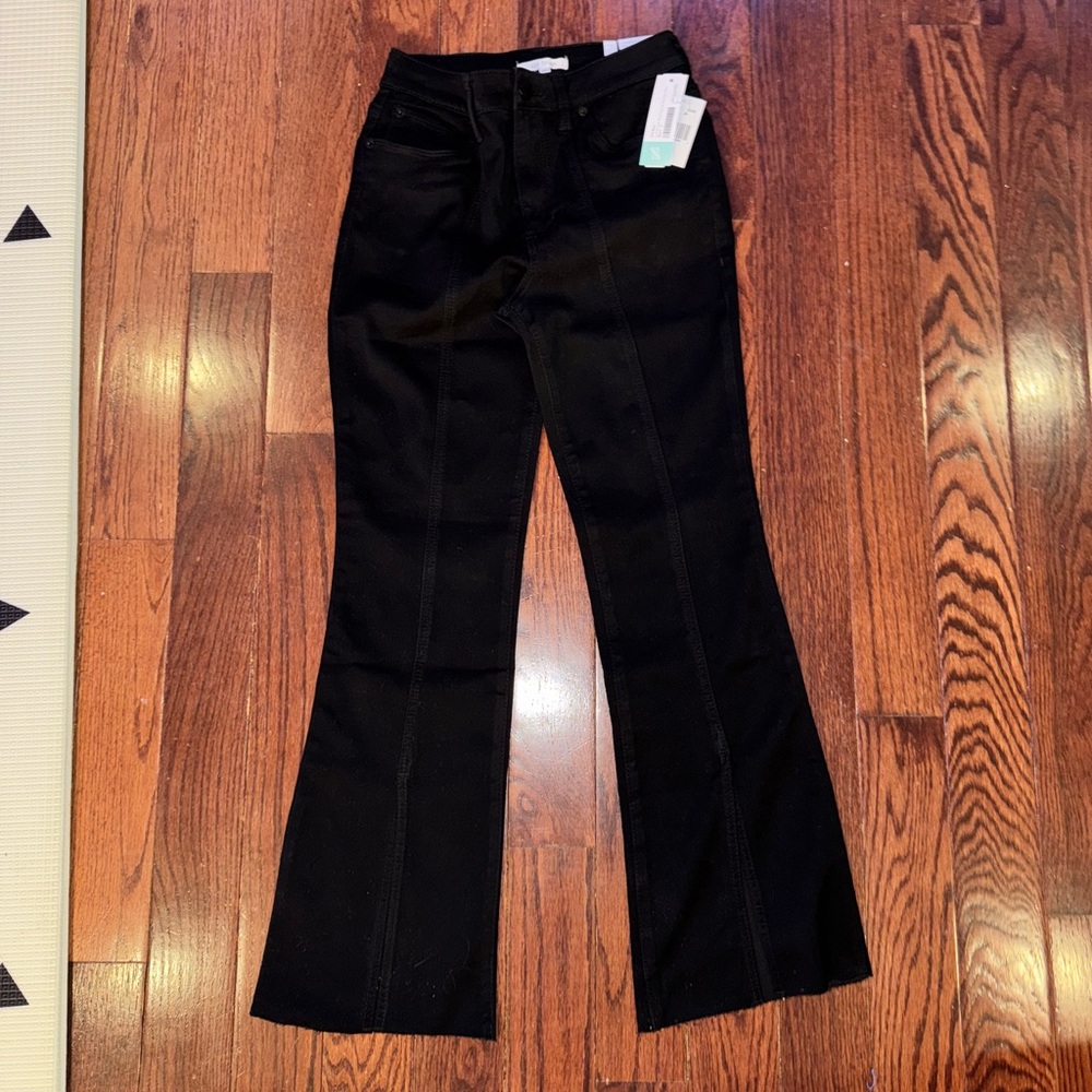 Black Flare Jeans